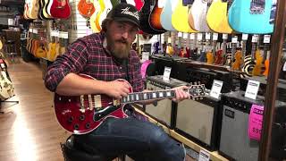 Video thumbnail for Gibson Les Paul Custom in Wine Red - Gear Music by GearMusicOakville