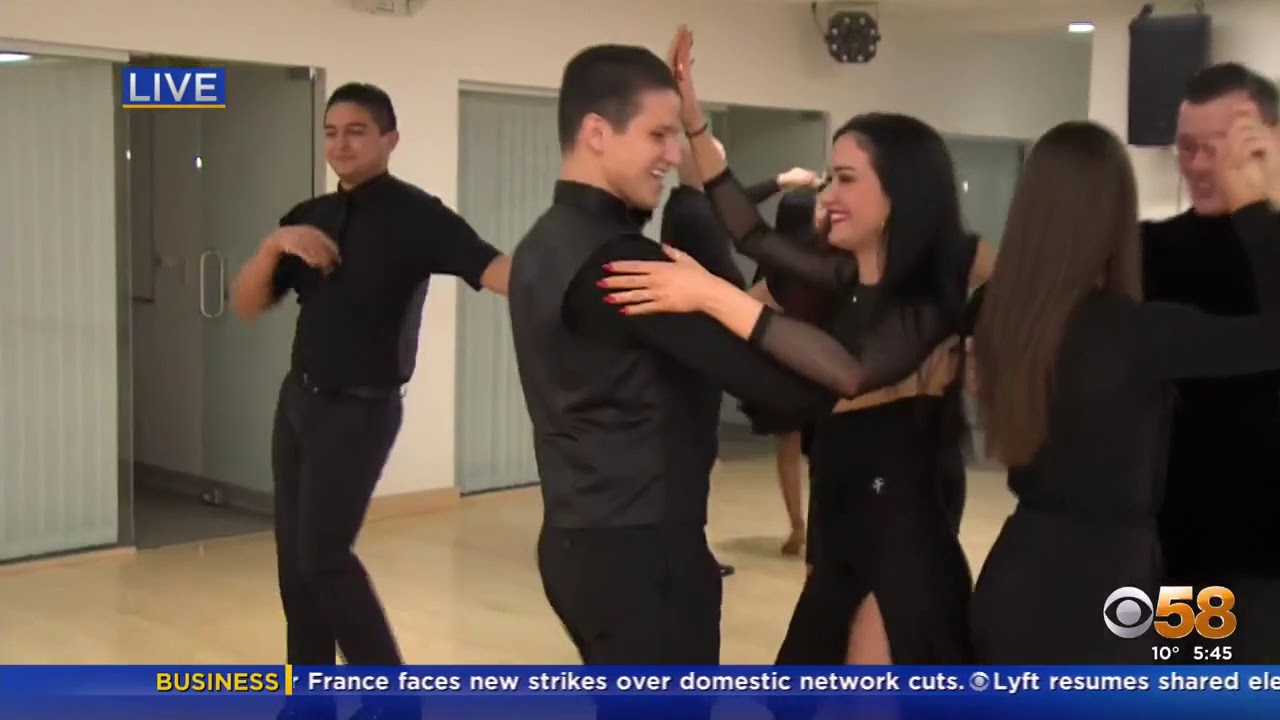 CBS 58 News Ballroom Dance in February