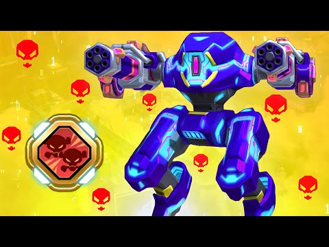 Guardian with Minigun 16 - Monster Kill -  Mech Arena