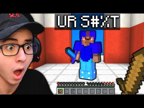 I Fought The Most TOXIC Player in Minecraft Bedwars...