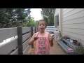 Gymnastics With Friend Behind Camera