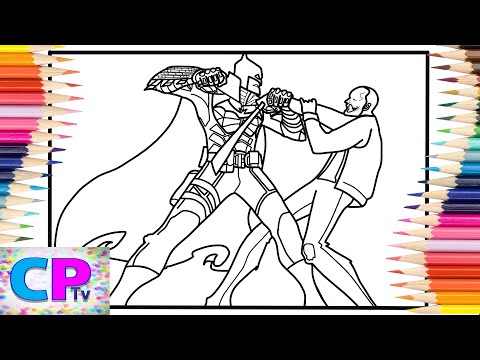 Batman IPad Pro Coloring Pages/Strong Batman Fights Enemies/Disfigure - Blank [NCS Release]