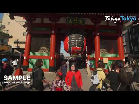 [Tokyo Footage] Sensoji Temple | 浅草寺（Tokyo Japan）