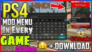 How to Install GTA 5  Mod Menu on PS4 Jailbreak | HINDI