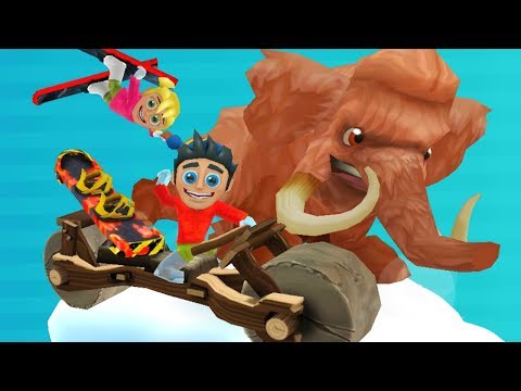 Ski Safari 2 New Update All Characters Unlock All World Map | Epic Endless Downhill Escapade