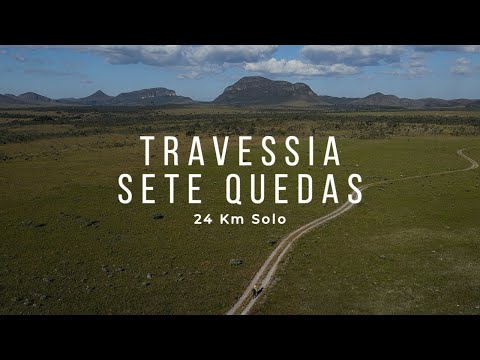 24 Km Sozinho pela TRAVESSIA SETE QUEDAS na Chapada dos Veadeiros