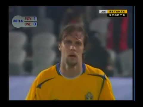 Egypt - Sweden(2-0) Friendly 07/02/2007