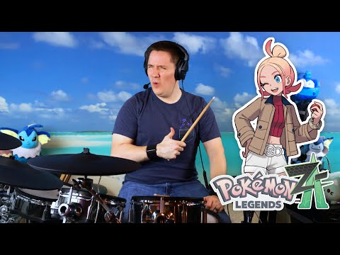 Rival/Friends Battle Music From Pokemon Legends Z-A On Drums!