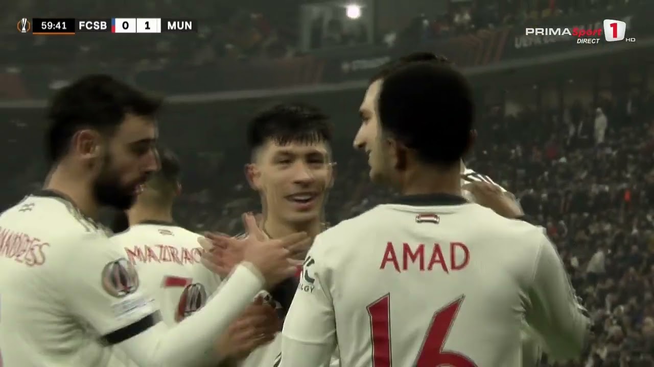 REZUMAT: FCSB - Manchester United 0-2. Englezii, prea puternici. FCSB joacă baraj