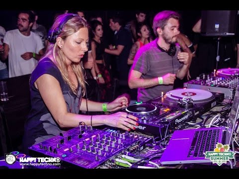 Paula Cazenave & A.Professor @ Happy Techno - City Hall (Barcelona / Spain) 13.06.15
