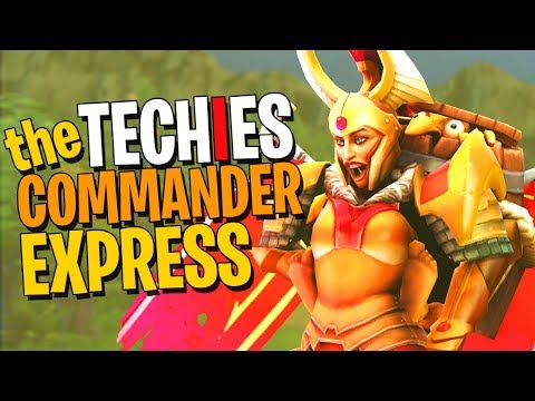 All Aboard The Techies Commander Express - DotA 2