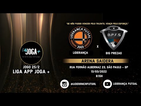 2Q/ LIGA APP JOGA+/ JOGO 25/2 /MELHORES MOMENTOS - LIDERANÇA FS 5x1 BIG PREZAS FS