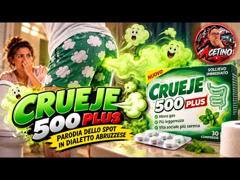 CRUEJE 500 PLUS, parodia pubblicitaria abruzzese