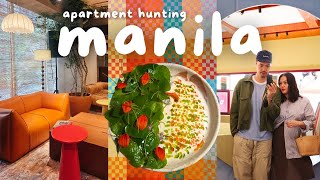 Life in Manila 🇵🇭 Apartment Hunting, Café Hopping & Furniture Shopping in BGC | Manila Vlog 2025