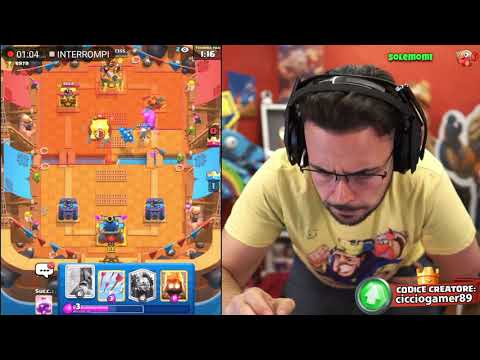 CICCIOGAMER89 RAGGIUNGE LE 7000 COPPE SU CLASH ROYALE GRAZIE AD UN BUG DELLA FULMINE??!