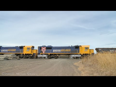 9158 Broad Gauge Pacific National Grain Train  (16/2/2023) - PoathTV Australian Railways