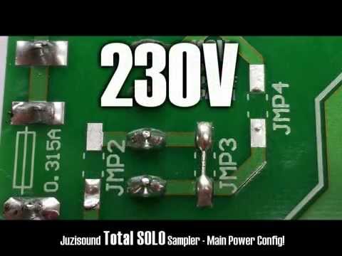 Juzisound Total SOLO Sampler Power Config