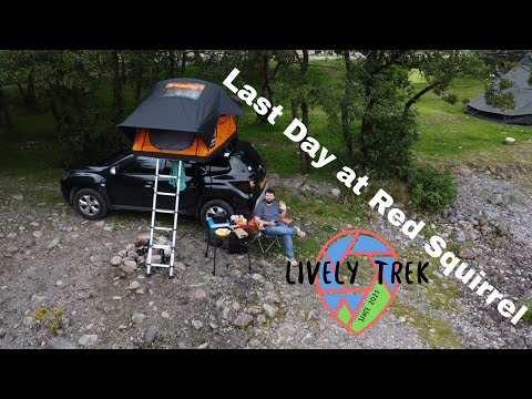 Walk about Red Squirrel Campsite on last day | Part One Episode Six Red Squirrel