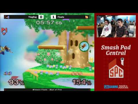 SPC 146 Melee Winners Finals - Yingling (Falco) vs Floats (Fox)