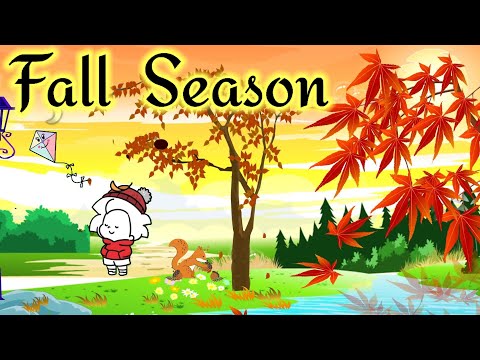 Fall/Autumn Season For Kids| Kids Learning| 4K video | @MSkidslearning