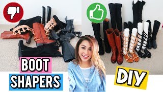 Mình Đã Sắp Xếp & Giữ Form Giày Boots Như Thế Nào?! • DIY BOOT SHAPERS