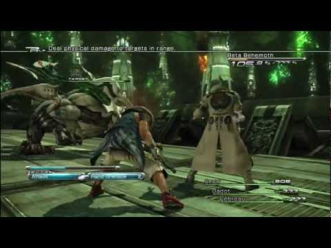 Final Fantasy XIII PsS Playthrough Part 02 - Snow the *cough* Hero