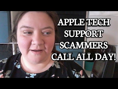 Apple Tech Support Scammers Call All Day Part I