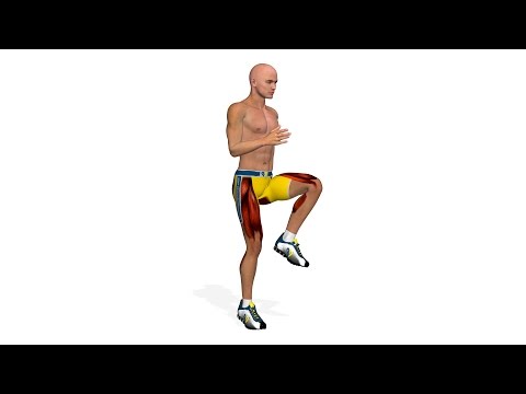 Best Cardio Exercises: High Knees Running In Place thumnail