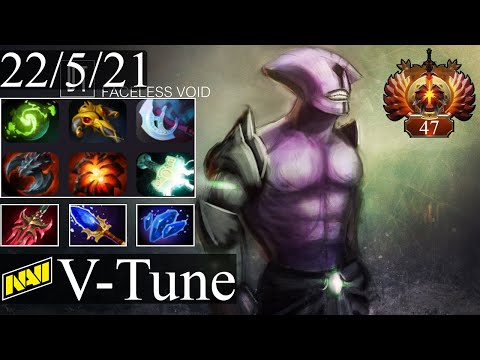 NAVI.V-Tune - Faceless Void | Carry Gameplay Dota 2 Patch 7.31d