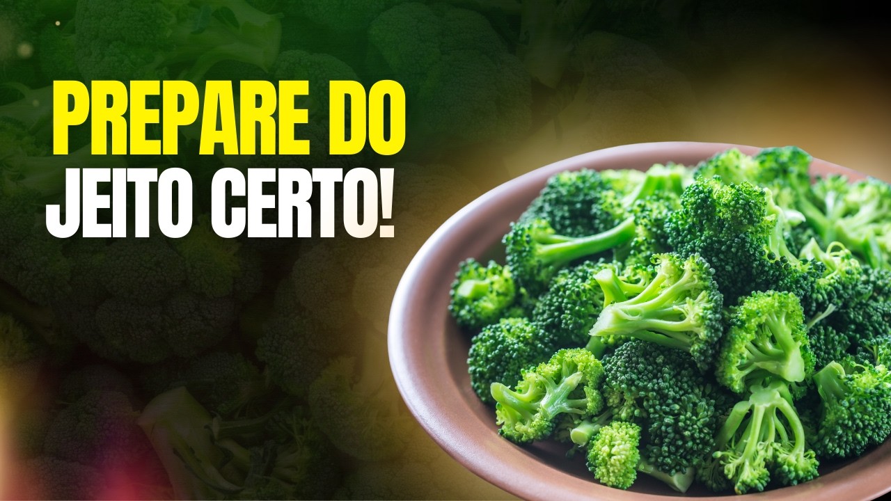 Você sabe preparar corretamente o brócolis? APRENDA!