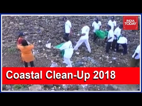 Indian Coast Guard Conducts International Coastal Clean Up Day Across Mumbai