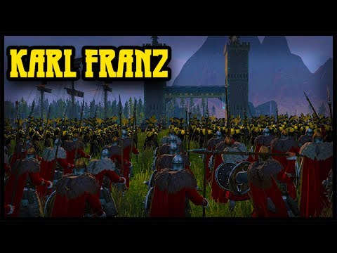 Volkmar The Grim Betrays Karl Franz - Brutal Bridge Battle - Warhammer Total War Mod Gameplay