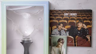 Unboxing | Gunmin x Heedo - Don't Worry (Makestar Set 3) + Lightstick