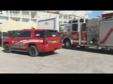 WMBB Live in Mexico Beach FL with Sarasota County Fire Department Battalion Chief