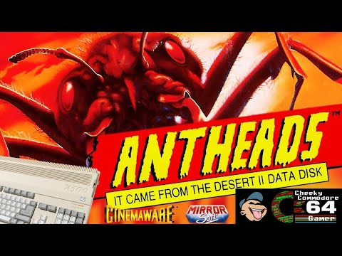 ANTHEADS: IT CAME FROM THE DESERT II – Commodore Amiga (1990) | Cinemaware's Ant-Invasion Sequel