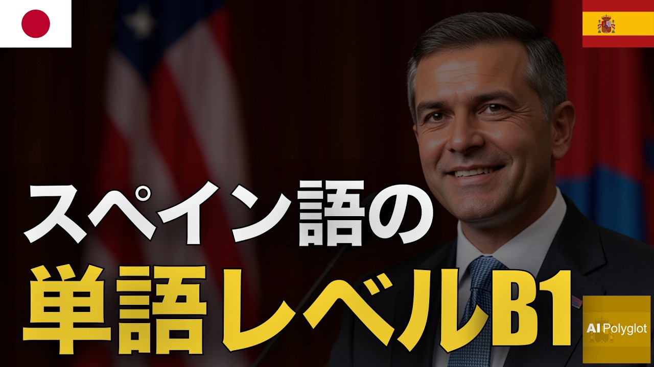 スペイン語の単語レベルB1 | 聞き流し | Spanish | 実用例文付き