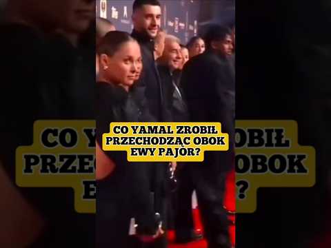 Co Lamine Yamal zrobił przechodząc obok Ewy Pajor? #piłkanożna #fcbarcelona #polska #lamineyamal