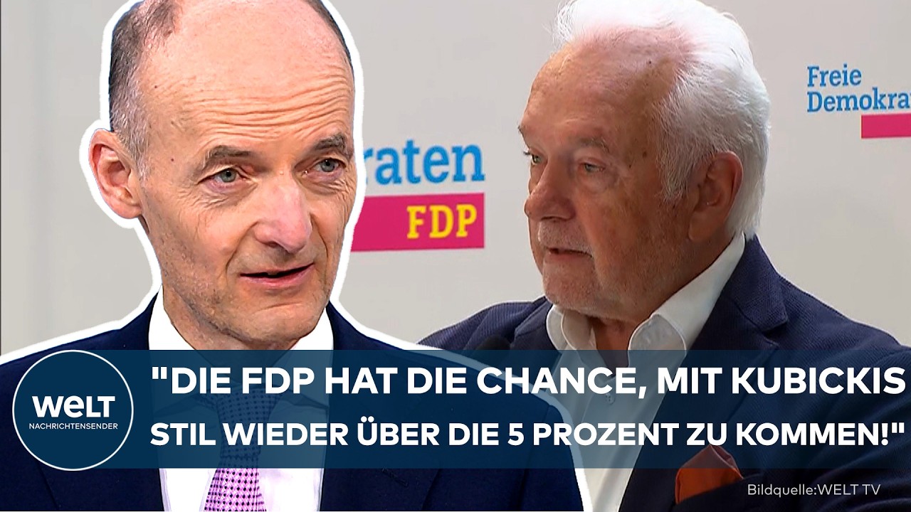 FDP-UMBRUCH: "Das könnte ein starkes Team werden!" Kubicki soll die Liberalen aus der Krise führen!