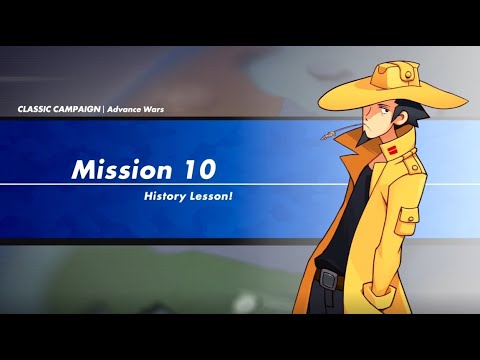 Advance Wars 1+2: Reboot Camp - AW1 Campaign - Mission 10: History Lesson! (Rank S, Score: 300)