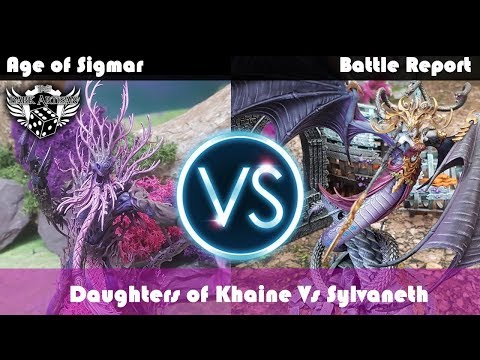Warhammer Age of Sigmar Battle Report Daughters of Khaine Vs Sylvaneth
