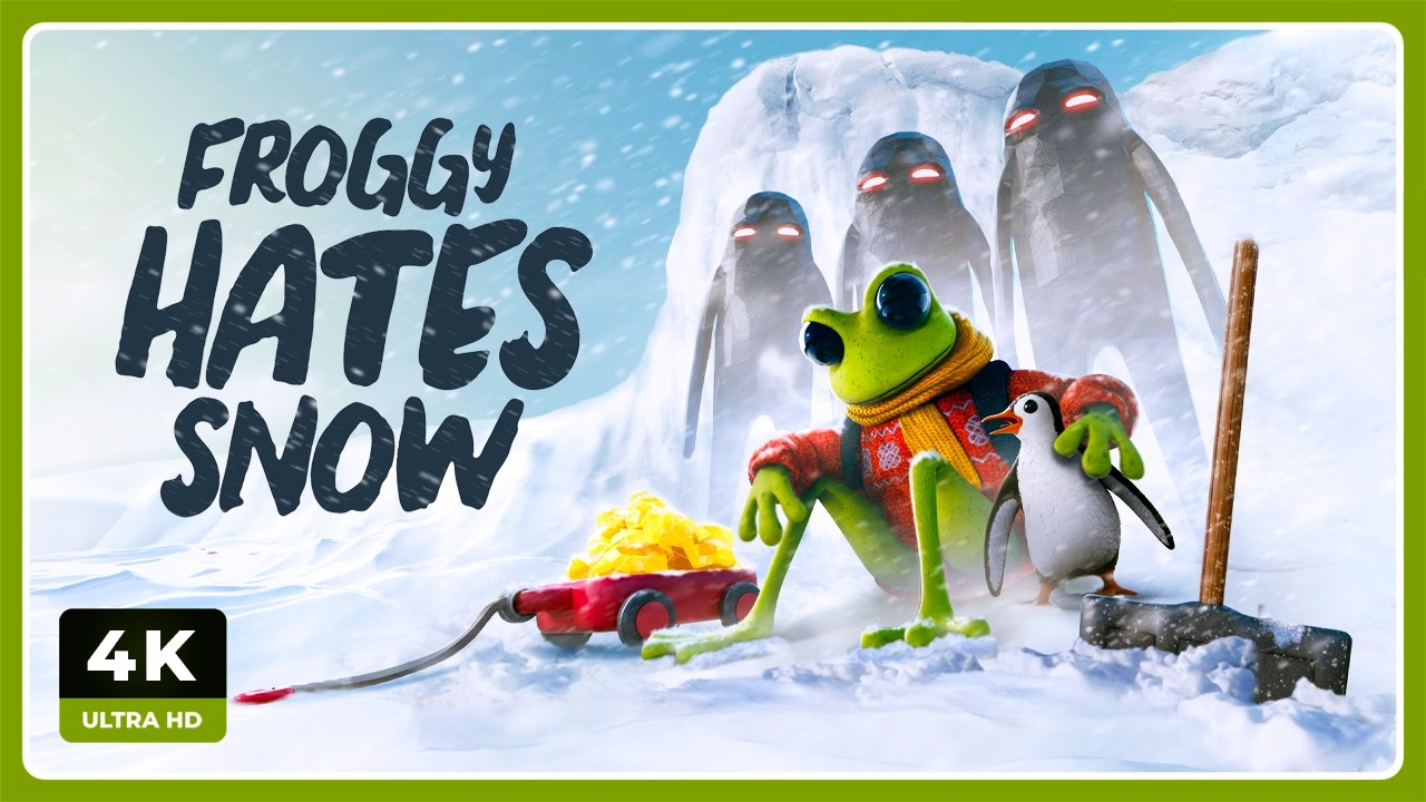 ERES UNA RANA Y DEBES SOBREVIVIR | FROGGY HATES SNOW Gameplay Español
