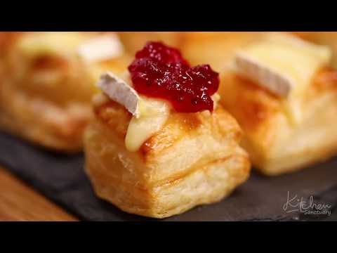 Cranberry and Brie Bites Recipe Video