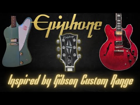 The Epiphone Inspired by Gibson 2024 collection details and pricing