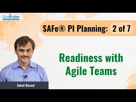 SAFe®️ PI Planning: Readiness with Agile Teams - 2 of 7