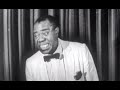 Louis Armstrong "On The Sunny Side Of The Street" on The Ed Sullivan Show