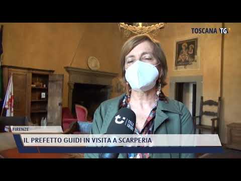2021-05-07 FIRENZE - IL PREFETTO GUIDI IN VISITA A SCARPERIA