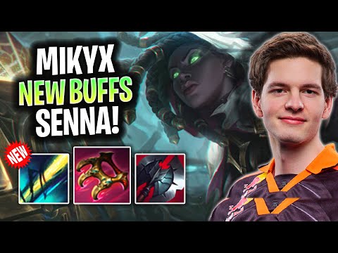 MIKYS TRIES SENNA WITH NEW BUFFS! | FNC Mikyx Plays Senna Support vs Neeko!  Season 2025