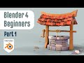 Beginner Blender 4 2 Tutorial Modelling A Low Poly Well Part1