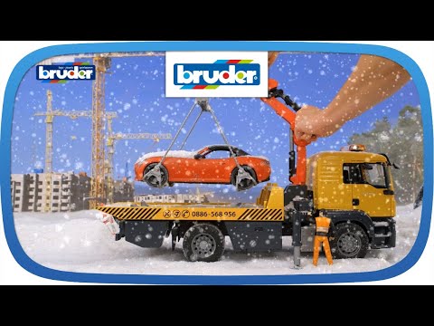 MAN TGS Abschlepp LKW -- 03750 -- BRUDER Spielwaren