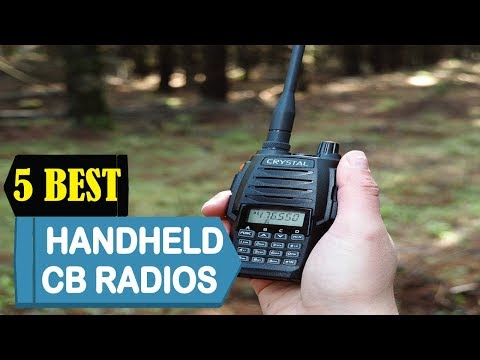 5 Best Handheld CB Radios 2024 | Best Handheld CB Radios Reviews | Top 5 Handheld CB Radios